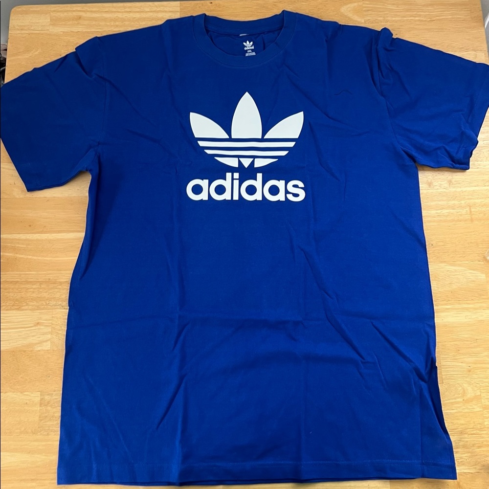 NEW Blue Adidas Tee